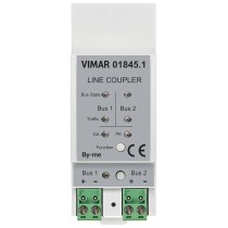 Accoppiatore di linea domotico serie By-Me 2 moduli DIN Vimar 01845.1