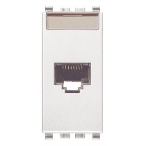Presa RJ45 Netsafe Cat5e UTP bianco Vimar Eikon Bianca 20339.11.B