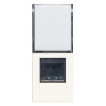 Presa RJ45 Netsafe Cat.6 non schermata Vimar Linea Bianca 30339.13B