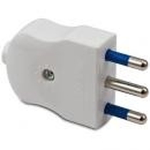 COMPACT Spina 2 poli+T 16A Bianca          