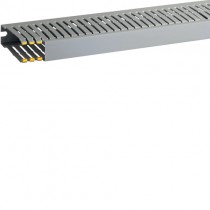 Canale da cablaggio in PVC 25x80 mm 4 feritoie Bocchiotti BO2578