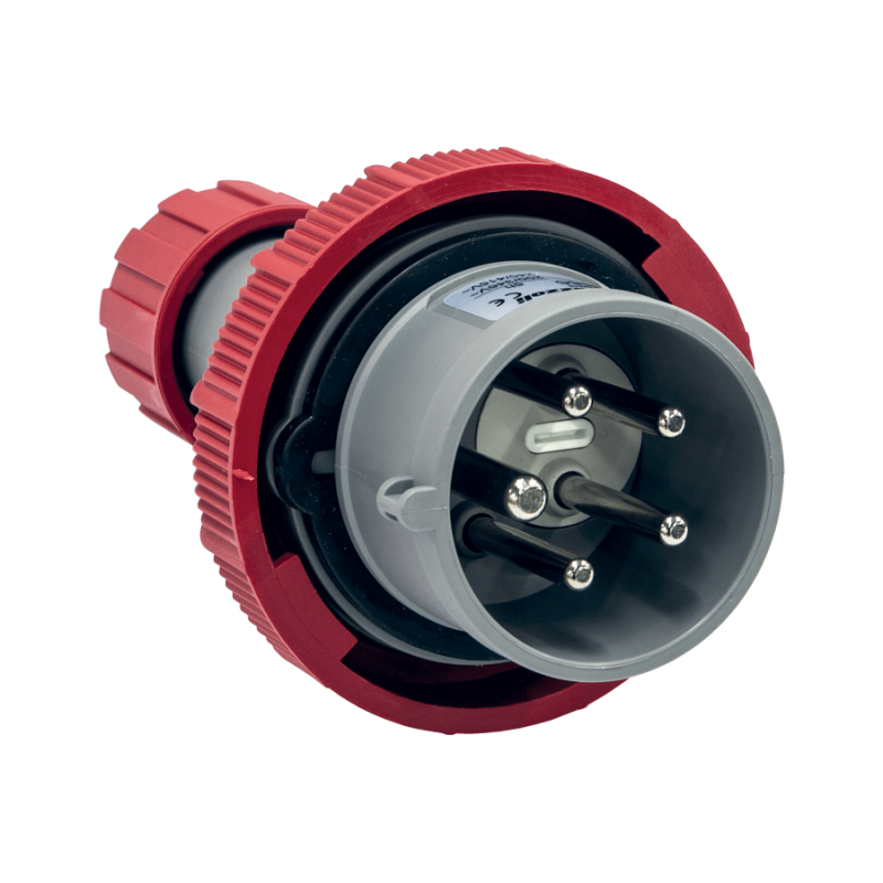 Spina Multimax con invertitore 3P+T 16A 400V 6H IP67 Palazzoli 710156