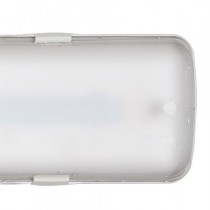 Plafoniera Stagna satinata per Led PL 2X36W IP65 Senza Tubi Beghelli 72003ST