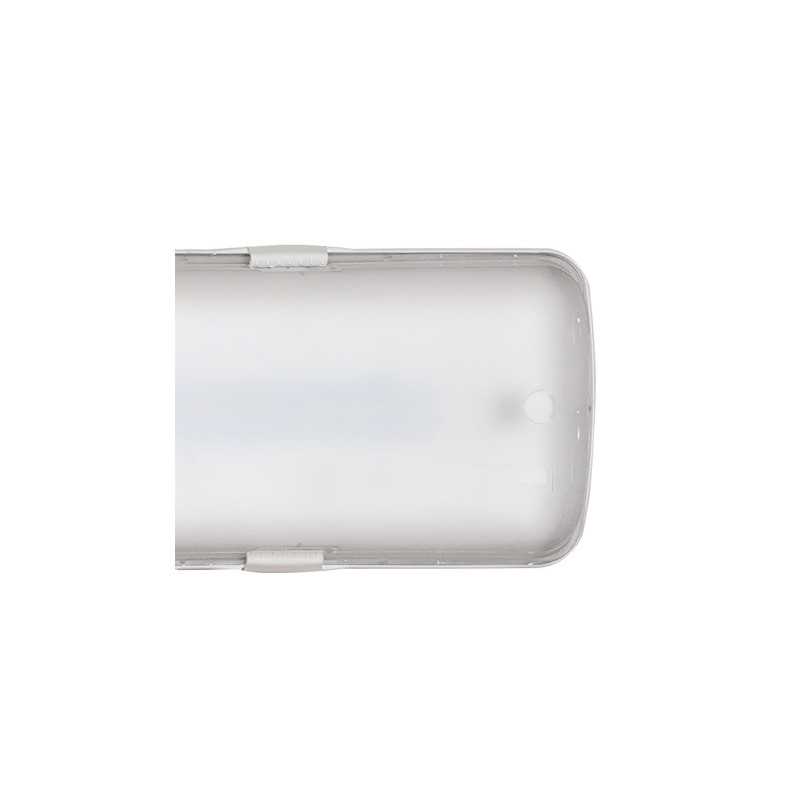 Plafoniera Stagna satinata per Led PL 2X36W IP65 Senza Tubi Beghelli 72003ST