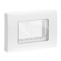 Calotta di protezione 2 Moduli Bianco IP55 Simon Urmet Nea 12512.BN