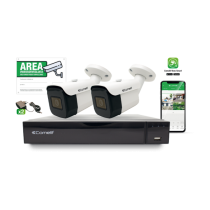 Kit di videosorveglianza AHD 5MP 4 canali Comelit AHKIT004S05A