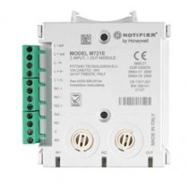 Modulo a 2 ingressi + 1 uscita indirizzato con LED Notifier M721E