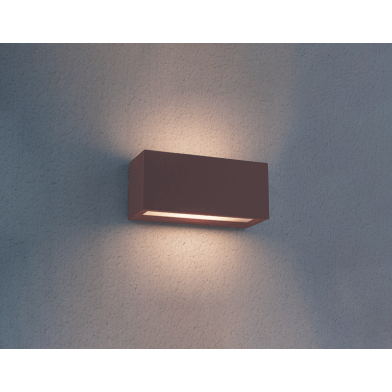 Applique Led attacco E27 IP65 Linea Reverso RAL 8028 Century RVCO-E27