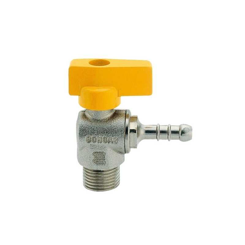 Rubinetto a sfera per gas GPL attacco filettato maschio 1/2" Enolgas G0322N04