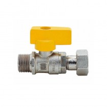Rubinetto a sfera lineare per gas Metano-Gpl 1/2" M X 1/2" F Enolgas G0325N35