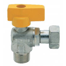 Rubinetto a sfera a squadra per Metano-Gpl 3/4" M X 3/4" F Enolgas G0326N37