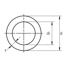 Riferimento dimensioni Tubo verde SDR 6 in barre da 4 metri 25x4.2mm Aquatherm 1011025008