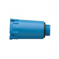 Tappo per collaudo impianto in plastica blu 1/2" Luxor 50112101