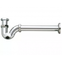 Sifone a S senza piletta ispezionabile 1”1/4 con rosone Luxor 93364203