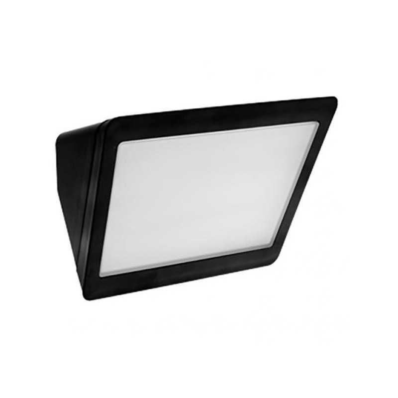 Luce frontale LED VERSUS 10W E27 Nera per testapalo GOLF MARECO 1011101N