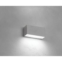 Applique BRIK mono direzionale a parete Grigia LED 4000K 15W NOBILE BA20/1A/4K/G