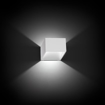 Applique DECO Bianca a parete luce indiretta LED 3000K 7.5W NOBILE DL004/BI