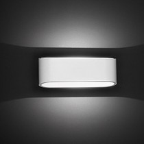 Applique DECO Alluminio a parete luce indiretta LED 3000K 7.5W NOBILE DL005/AL