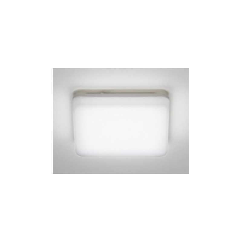 Plafoniera quadrata a parete 24W Tris LED 3000-4000-5000K regolabile NOBILE PLDS33
