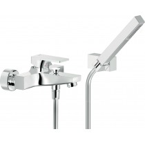 Kit doccia con miscelatore lavabo e soffione Nobili Carlo SE124110CR