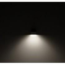 Plafoniera LED 4000K Mono Direzionale da parete QUASAR 20 TECH 11W IP65 PRISMA 303533 Luce