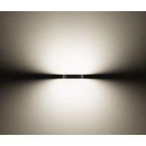 Plafoniera LED 4000K Antracite Biemissione MASK+ MINI B 16W IP65 PRISMA 3102529 Flusso