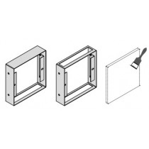 Cover Bianca per personalizzazione MIMIK 20 FLAT M PRISMA 310450 Schema