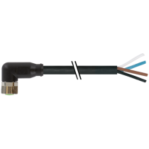 Connettore M8 4 poli femmina 4x0.25mmq curva a 90 gradi Murr Elektronik 7000081016110500