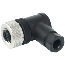 Connettore M12 4 poli Femmina 4x0.75mmq curva a 90 gradi Murr Elektronik 7000129810000000