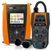 Strumento per verifica sicurezza elettrica Colonnine Ricarica Veicoli MACROEVTEST HT HV5036EV