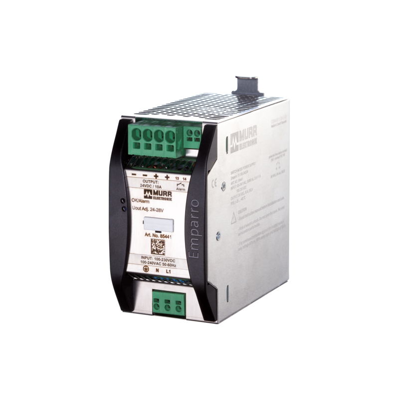 Alimentatore switching monofase 10A 24Vdc Murr Elektronik Emparro 85441