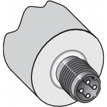 Connettore maschio M12 4 pin
