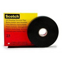 Nastro Isolante autoagglomerante Nero 19mm x 9.1m SCOTCH 23 3M 7000007286