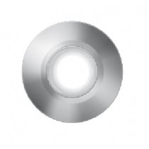 Faretto ad incasso LED 3000K Cromo per esterni EYES BASIC A 1.2W SIDE E900-M-LBC