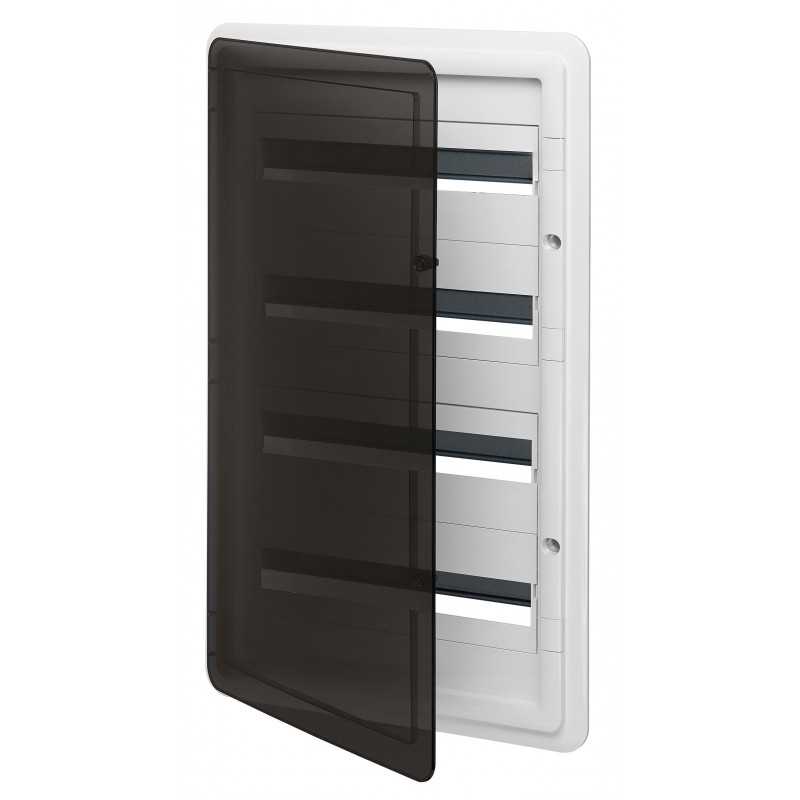 Centralino estetico da incasso IP40 72M fumé Vimar V53172