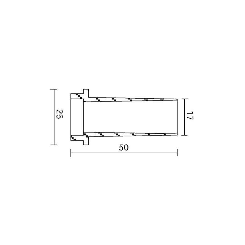Cassaforma per incasso a parete Faretti EYES BASIC A SIDE 186-5