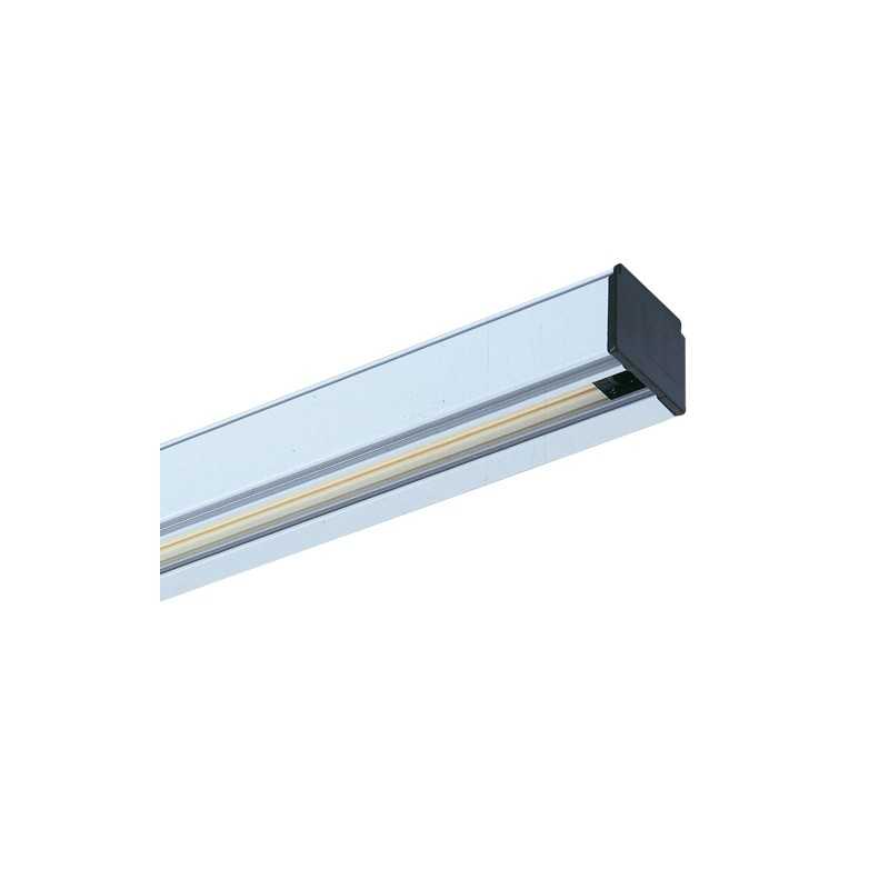 Binario elettrificato Trifase-Monofase per interni Bianco 3Mt 380V 16A SITRACK SIDE 25301