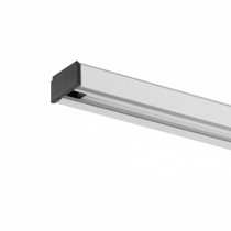 Binario elettrificato Trifase-Monofase per interni Grigio 1Mt 380V 16A SITRACK SIDE 25103