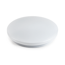 Plafoniera Bianca Tonda LED regolabile 3000-4000-6000K 24W IP20 LAMPO E330LEDMC