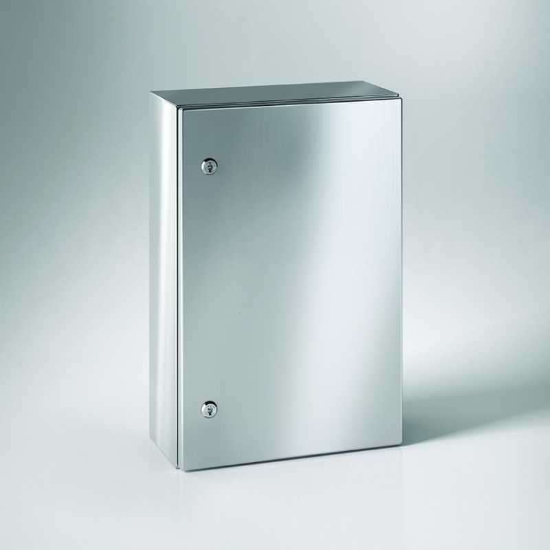 Cassa stagna Inox porta singola con fissaggio a parete 400x600x250mm IP66 ETA ECOR4-625X