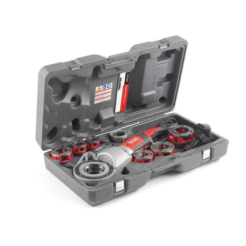Kit Filettatrice elettrica portatile a filo da 6 a 50mm Ridgid 44933