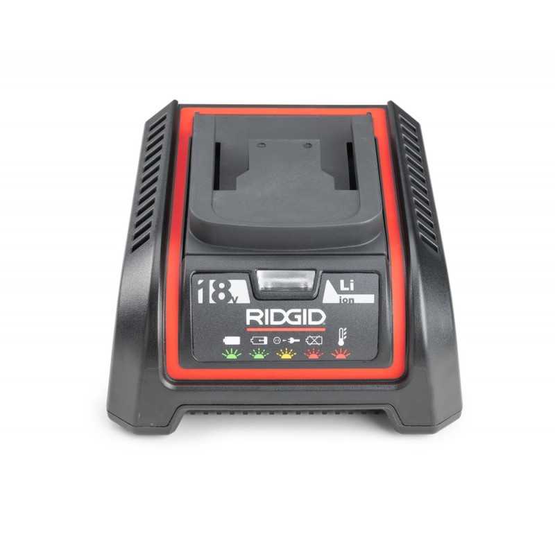 Caricabatterie per batterie a Litio Advanced 18V per 2.5 e 5Ah Ridgid 56523
