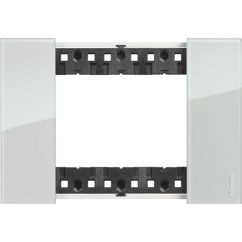 Placca Sky Bticino Living Now tre posti tecnopolimero KA4803DA