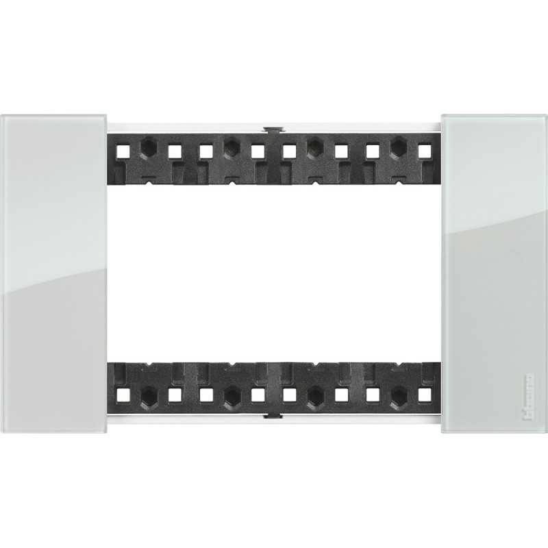 Placca Sky Bticino Living Now quattro posti tecnopolimero KA4804DA