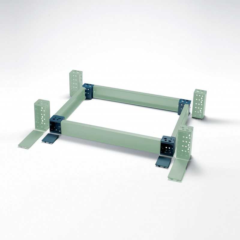 Angolari universali in acciaio per zoccoli modulari alti 100mm Eta EUZE-A100