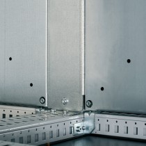 Piastra in acciaio di continuità per armadi ENUX affiancati altezza 2000mm ETA EUPN-002000