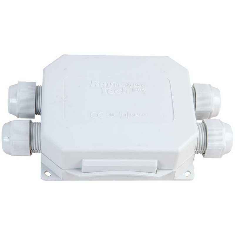 Cassetta di giunzione in gel a 4 ingressi IP68 Raytech READYBOX120