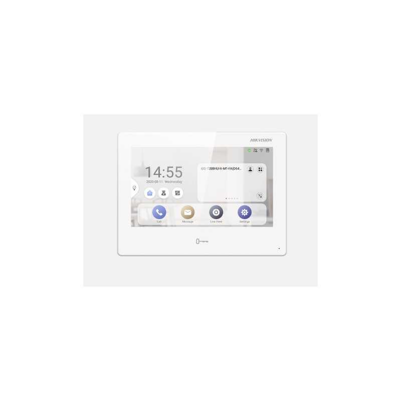 Monitor supervisore Bianco WiFi IP TFT touch 1024x600 7 pollici HIKVISION 305303165
