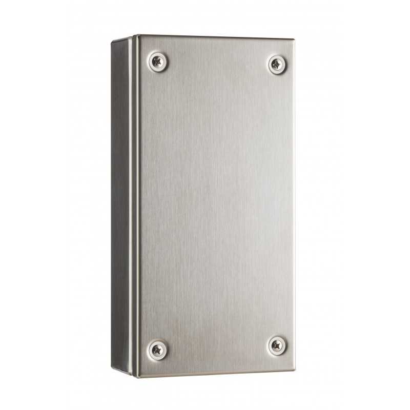 Cassetta di derivazione Inox monoblocco 150x180x80mm con coperchio cieco IP66 ZANARDO ES1A