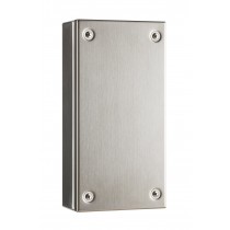 Cassetta di derivazione Inox monoblocco 200x200x80mm con coperchio cieco IP66 ZANARDO ES21A